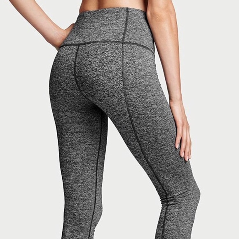 VICTORIA SECRET SPORT vsx HEATHER GREY KNOCKOUT leggings UEC